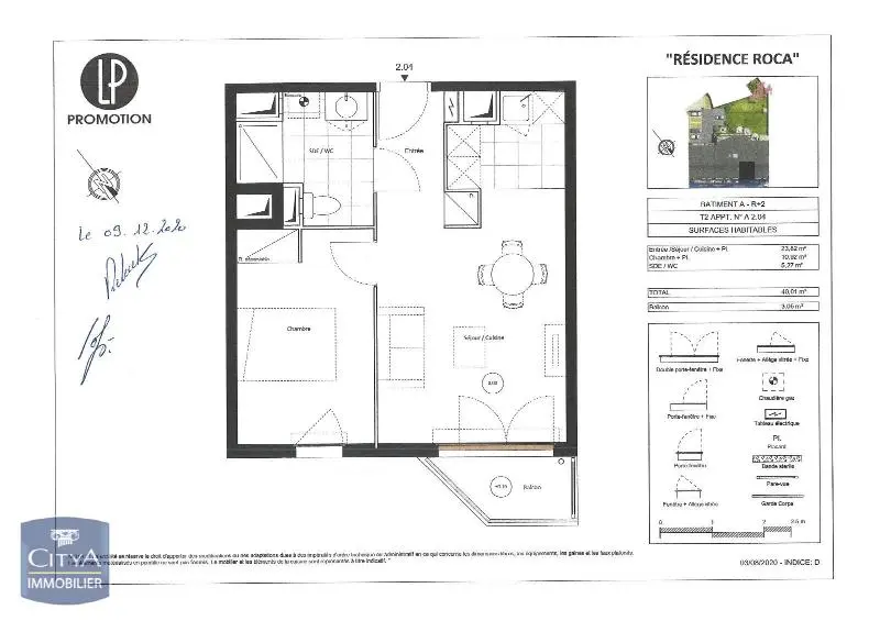 Photo 4 Appartement 2 pièces 40.01m²