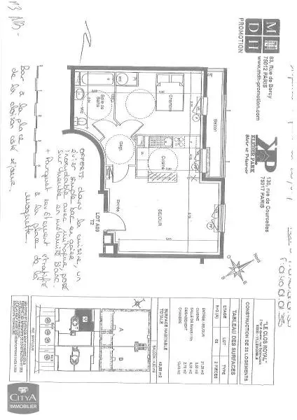 Photo 5 Appartement 2 pièces 49.17m²