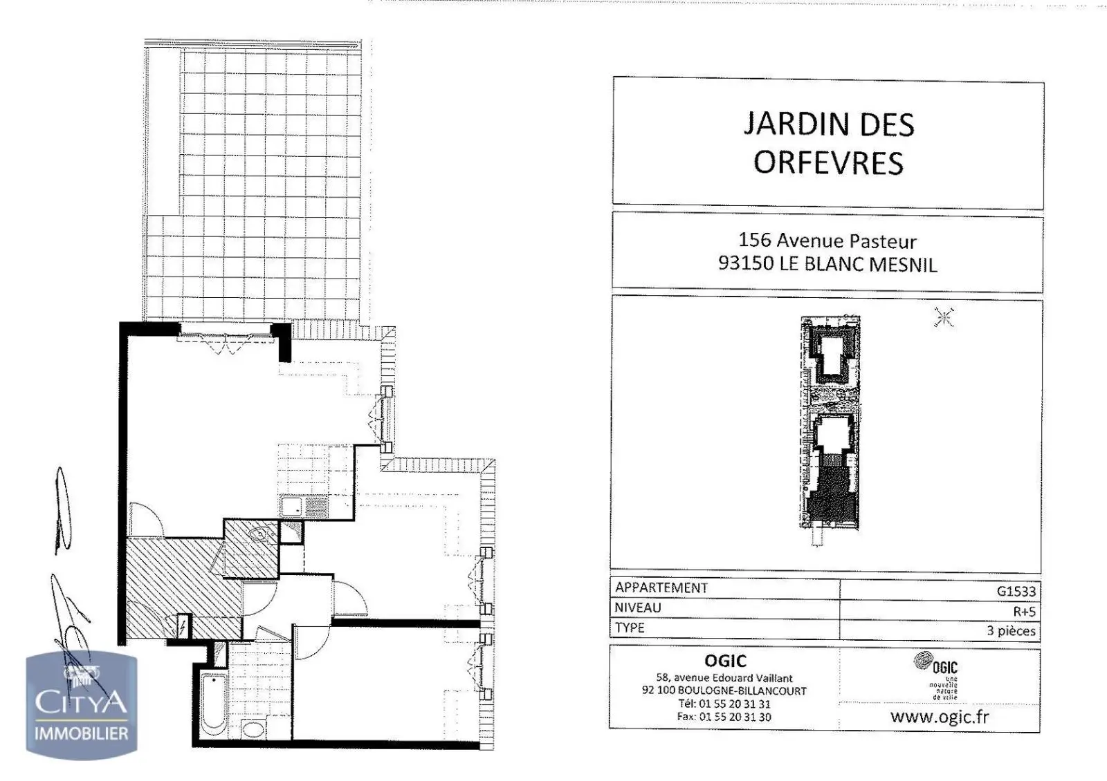 Photo 8 Appartement 3 pièces 65.04m²