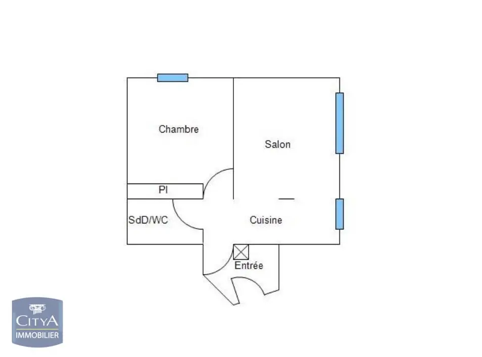 Photo 2 Appartement 2 pièces 41.03m²