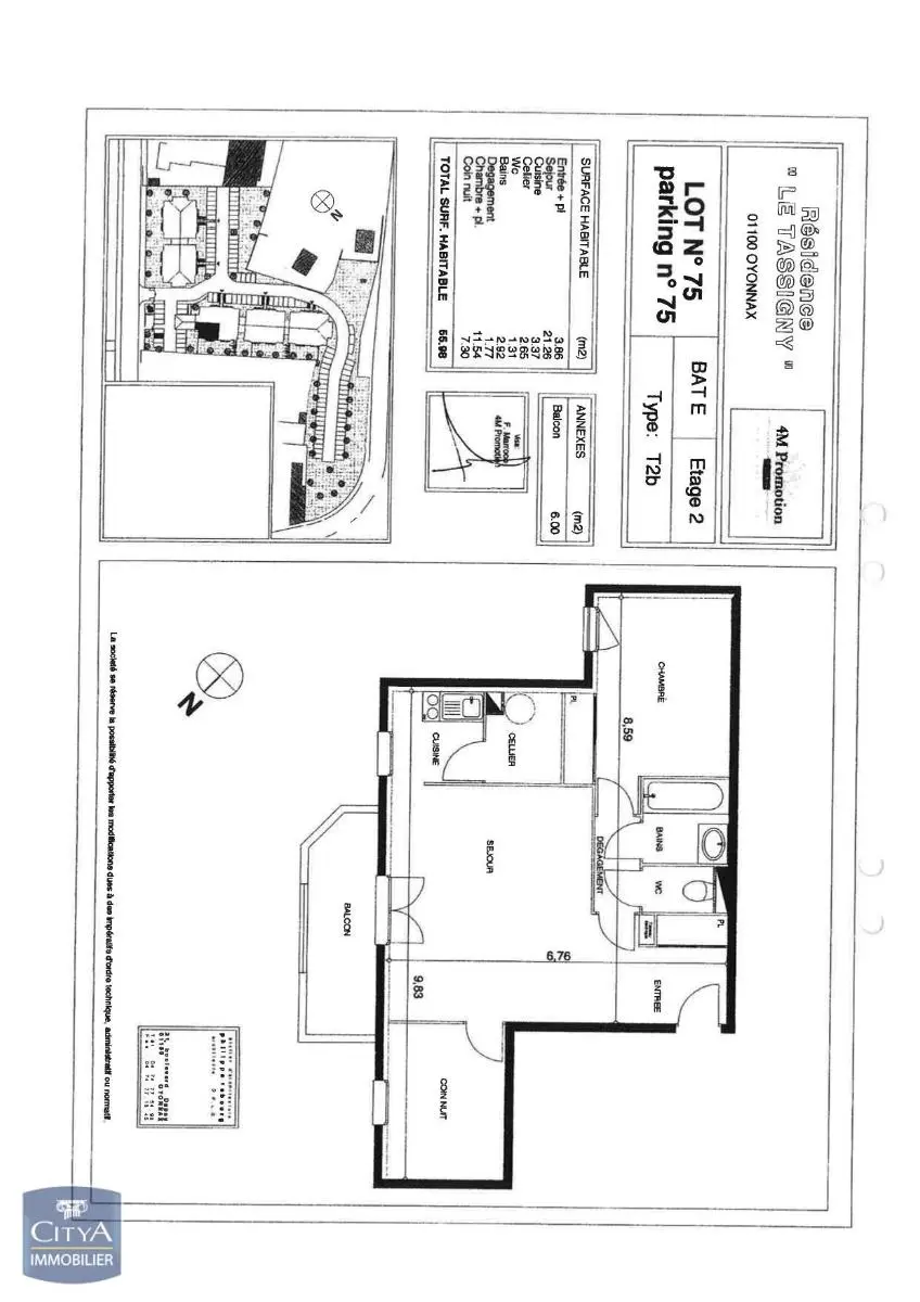 Photo 7 Appartement 2 pièces 56m²