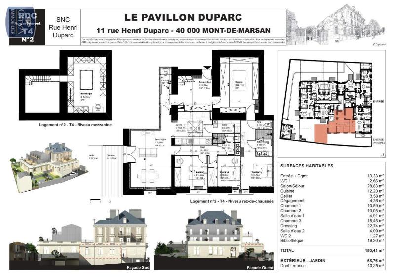 Vente Appartement 150m² 4 Pièces à Mont-de-Marsan (40000) - Citya