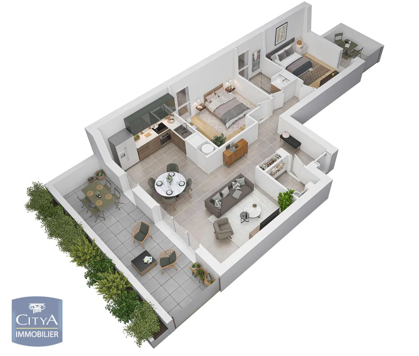 Photo 1 Appartement 2 pièces 43.31m²
