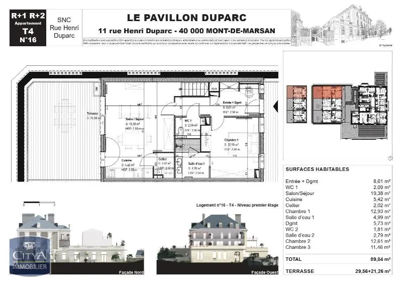 Photo 5 Appartement 4 pièces 89.84m²