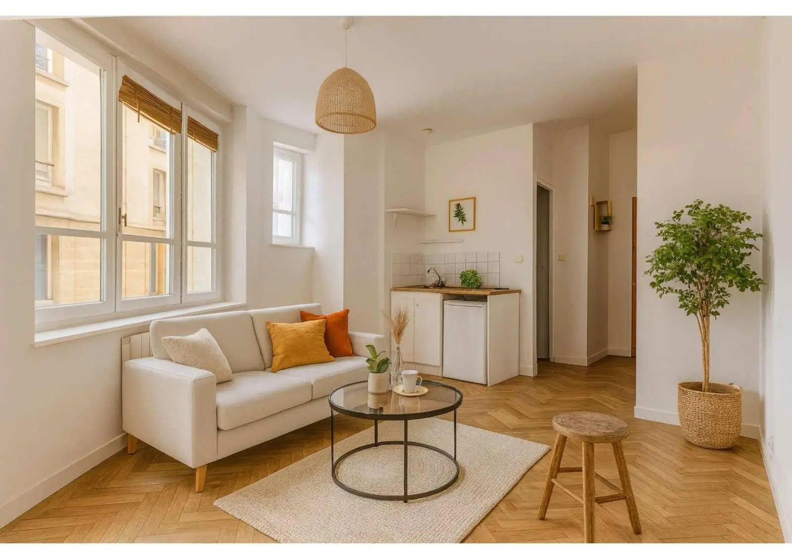 Photo 1 Appartement 1 pièce 21.06m²