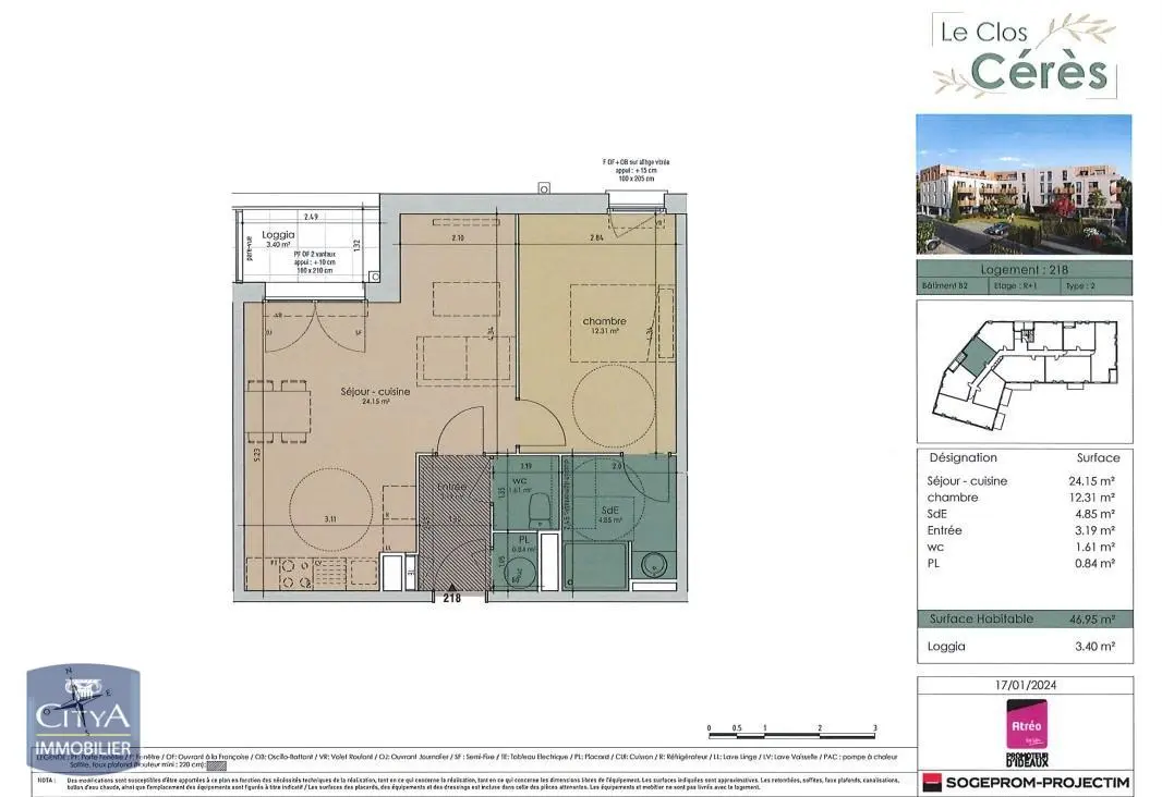 Photo 1 appartement Wambrechies