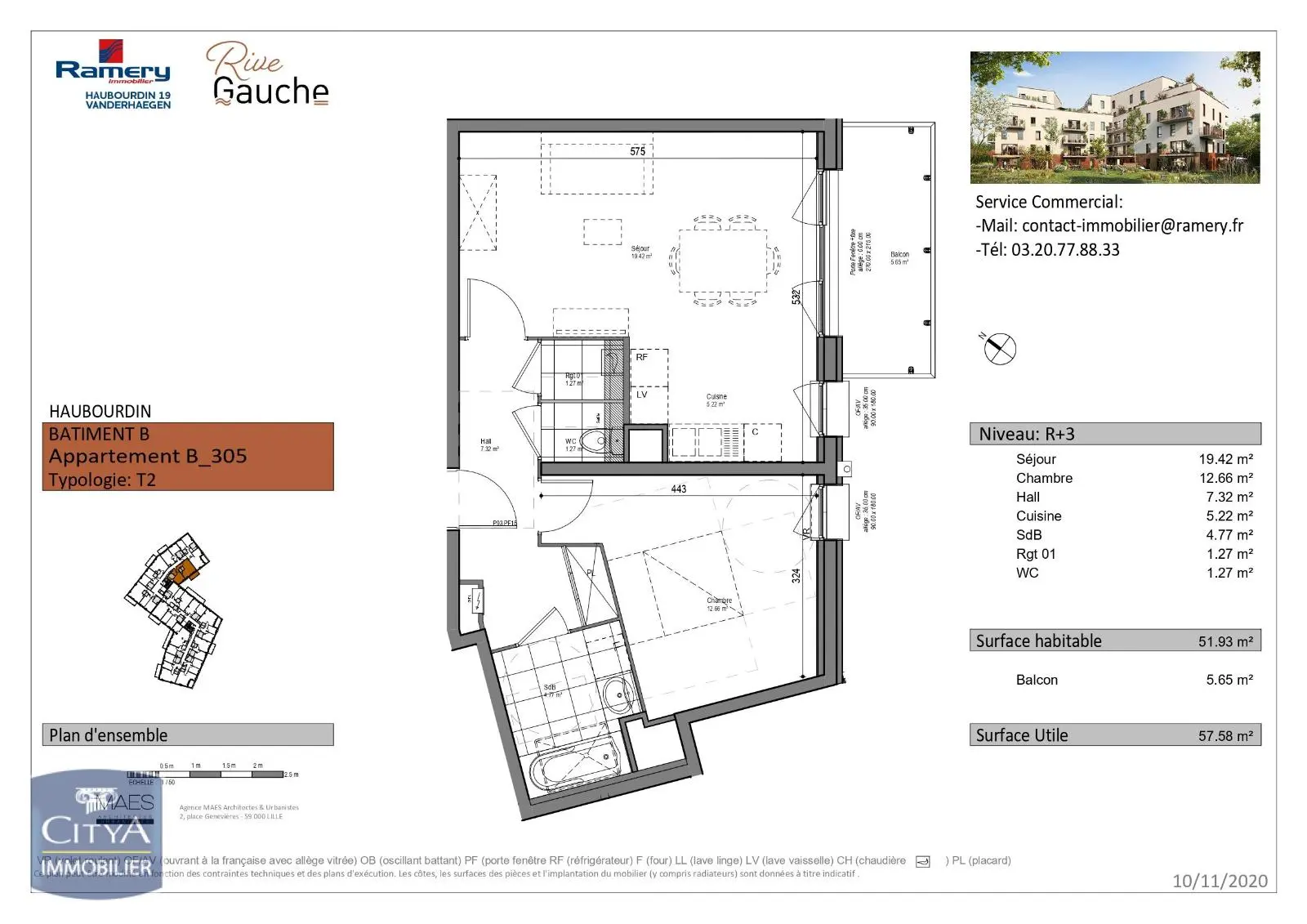 Photo 6 Appartement 2 pièces 51.93m²