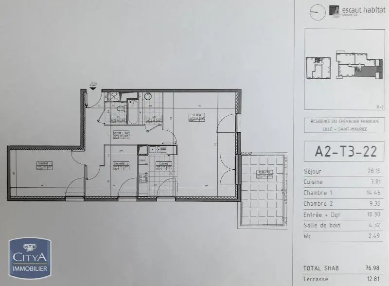 Photo 6 appartement Lille