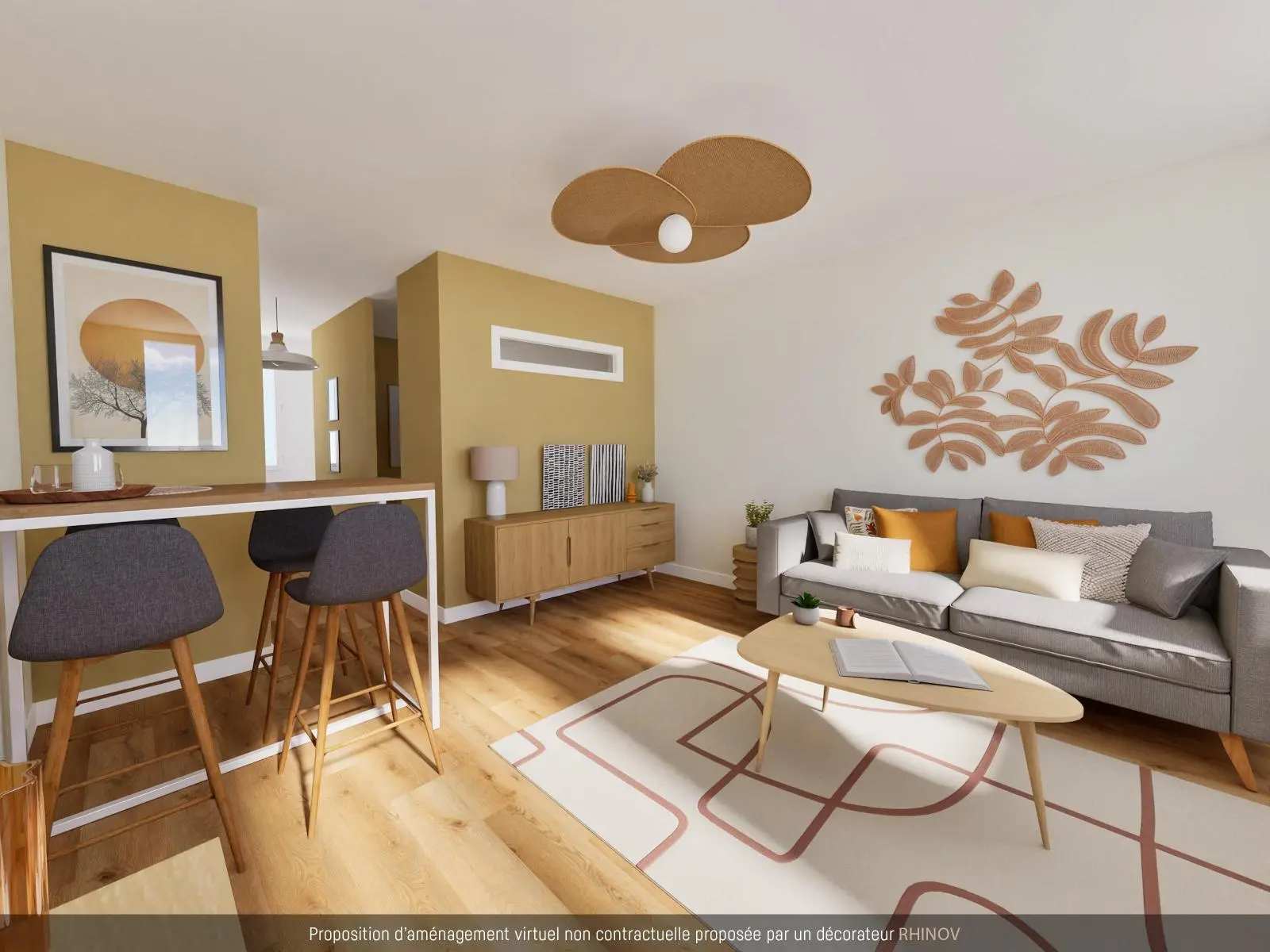 Photo 1 Appartement 1 pièce 35.48m²
