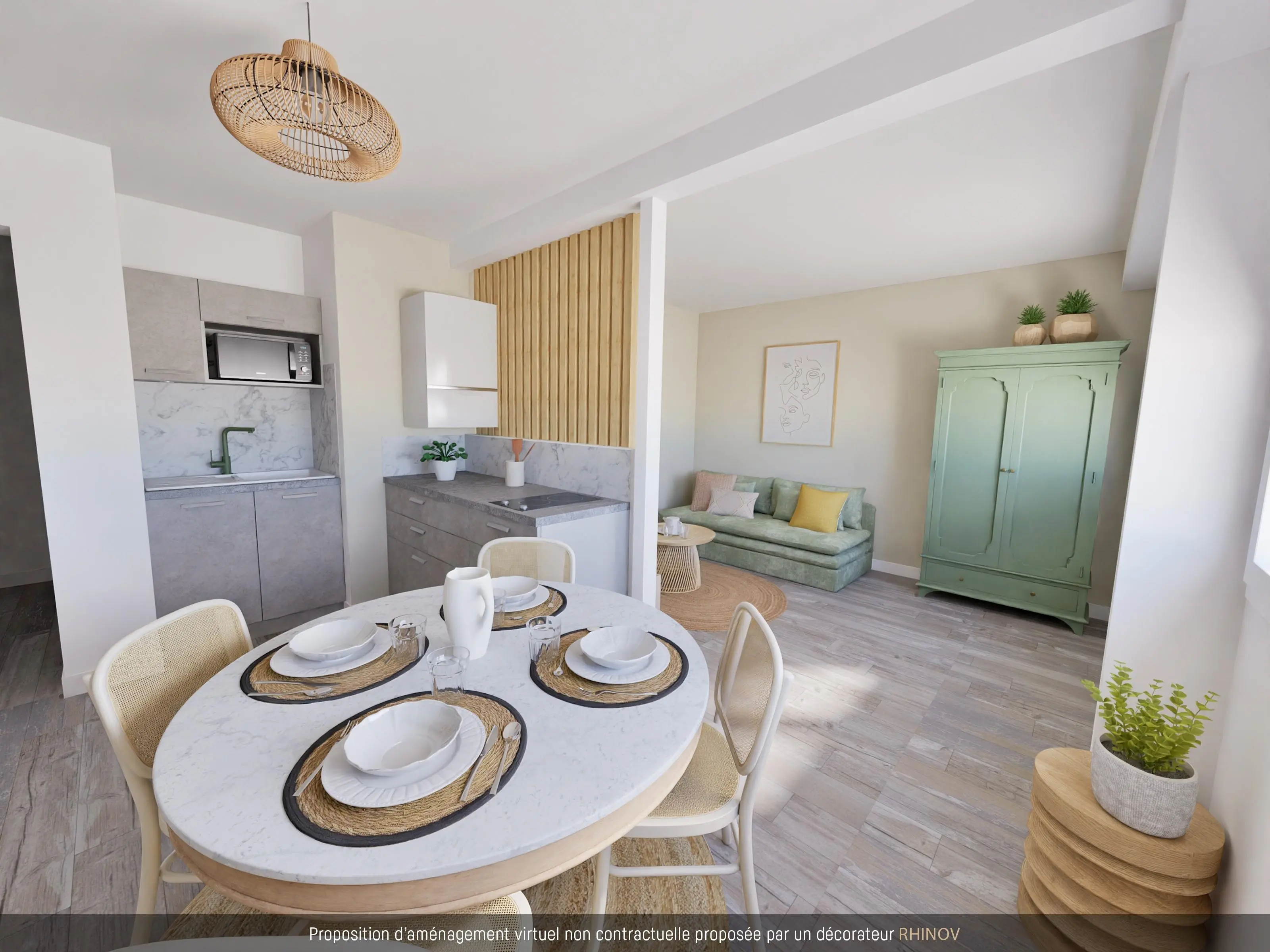 Photo 2 Appartement 1 pièce 28.27m²