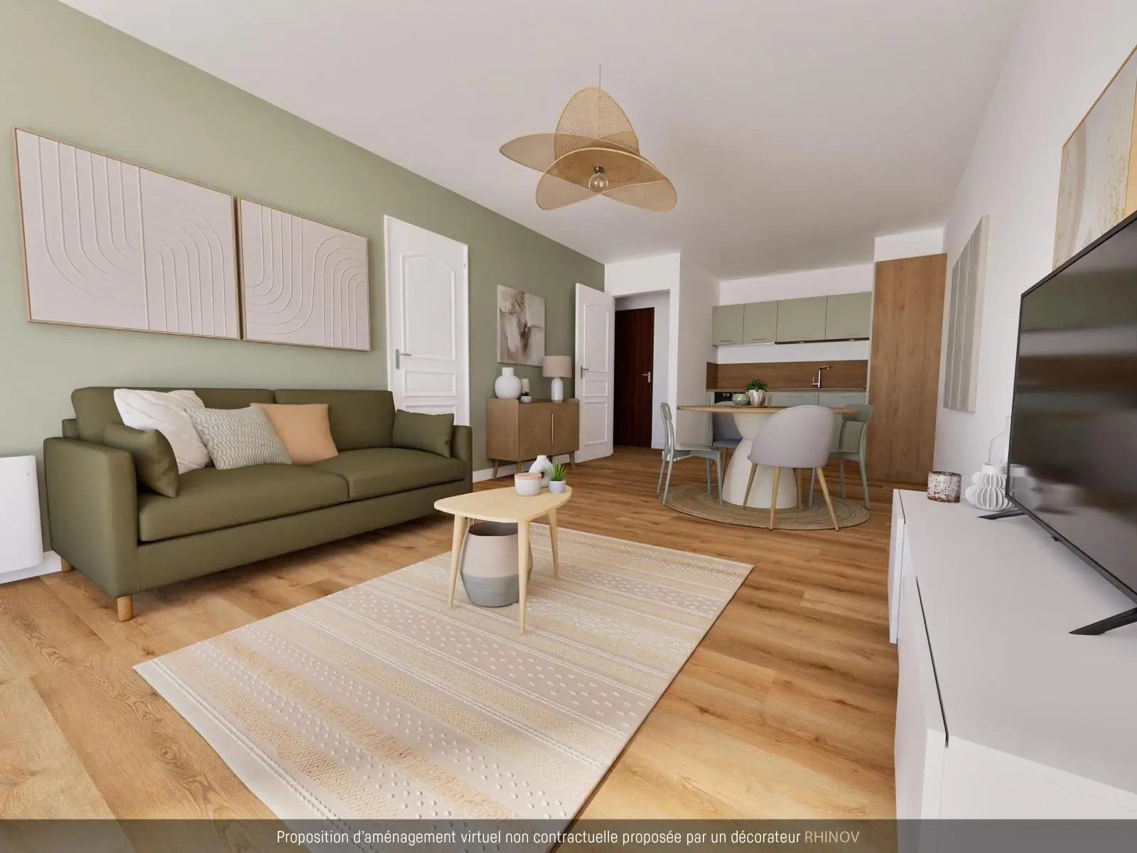 Photo 2 Appartement 2 pièces 39.6m²