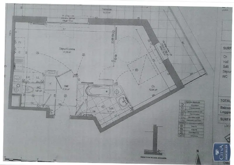 Photo 3 Appartement 2 pièces 44.2m²