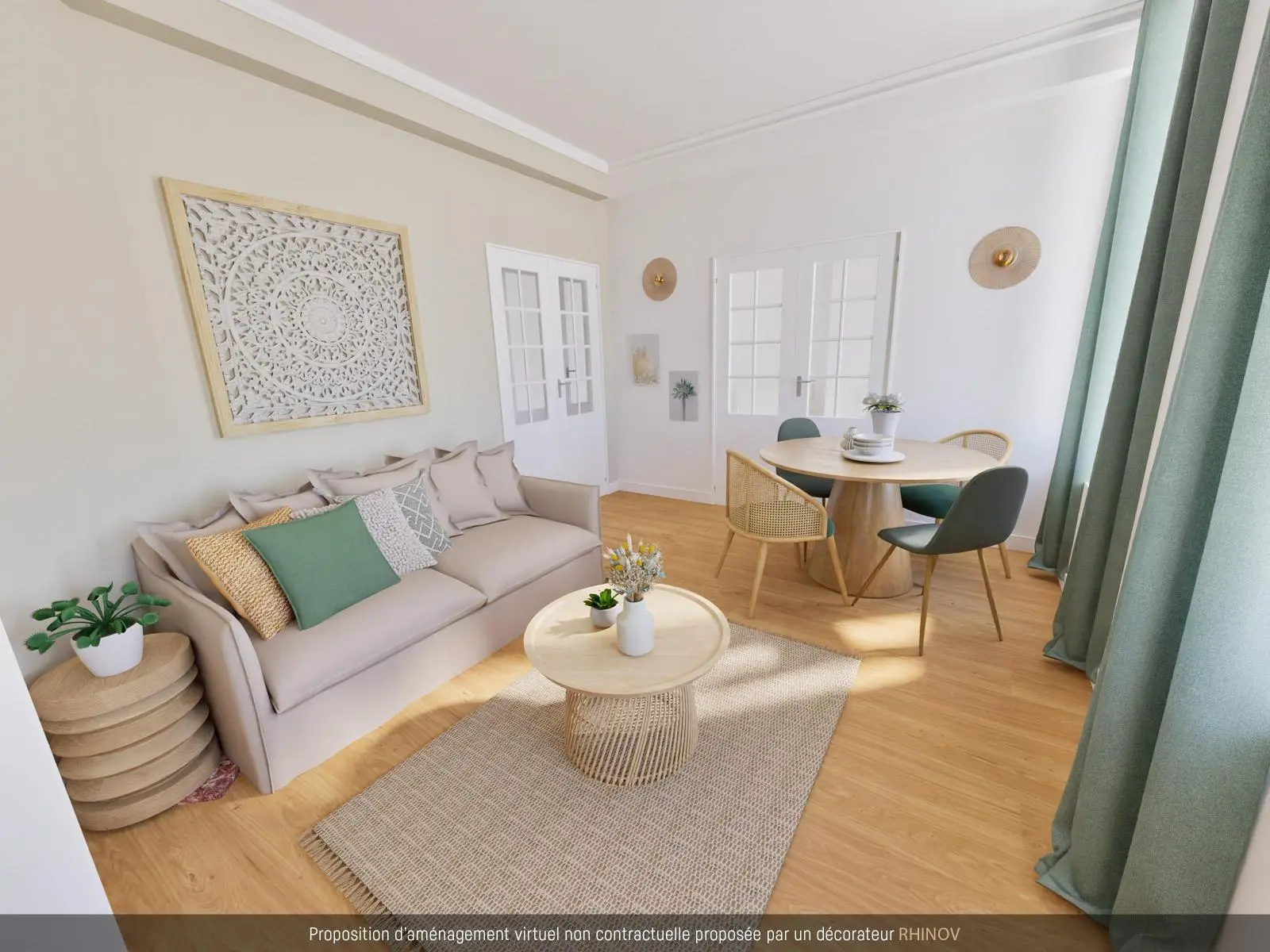 Photo 2 Appartement 2 pièces 56.78m²