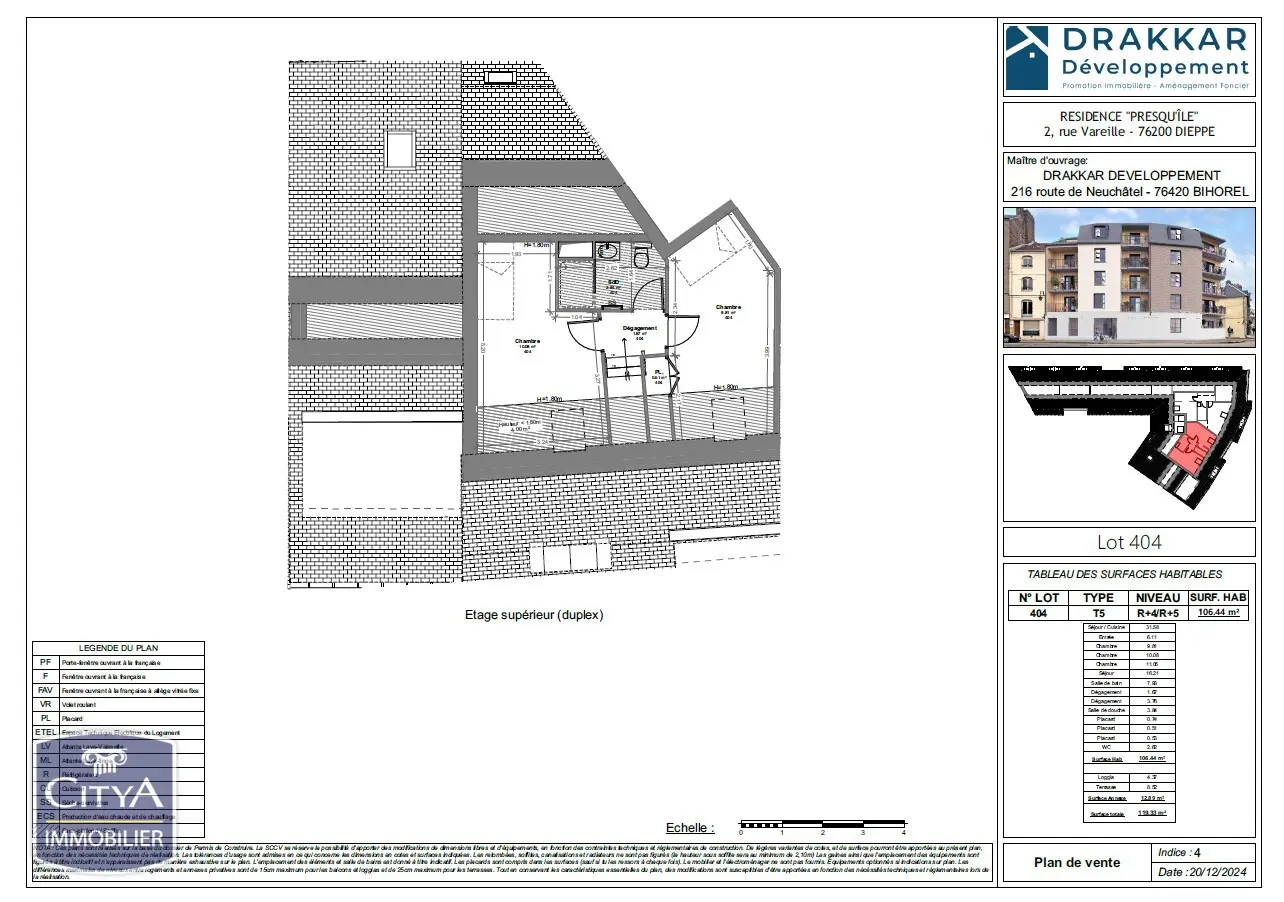 Photo 3 Appartement 4 pièces 106.44m²
