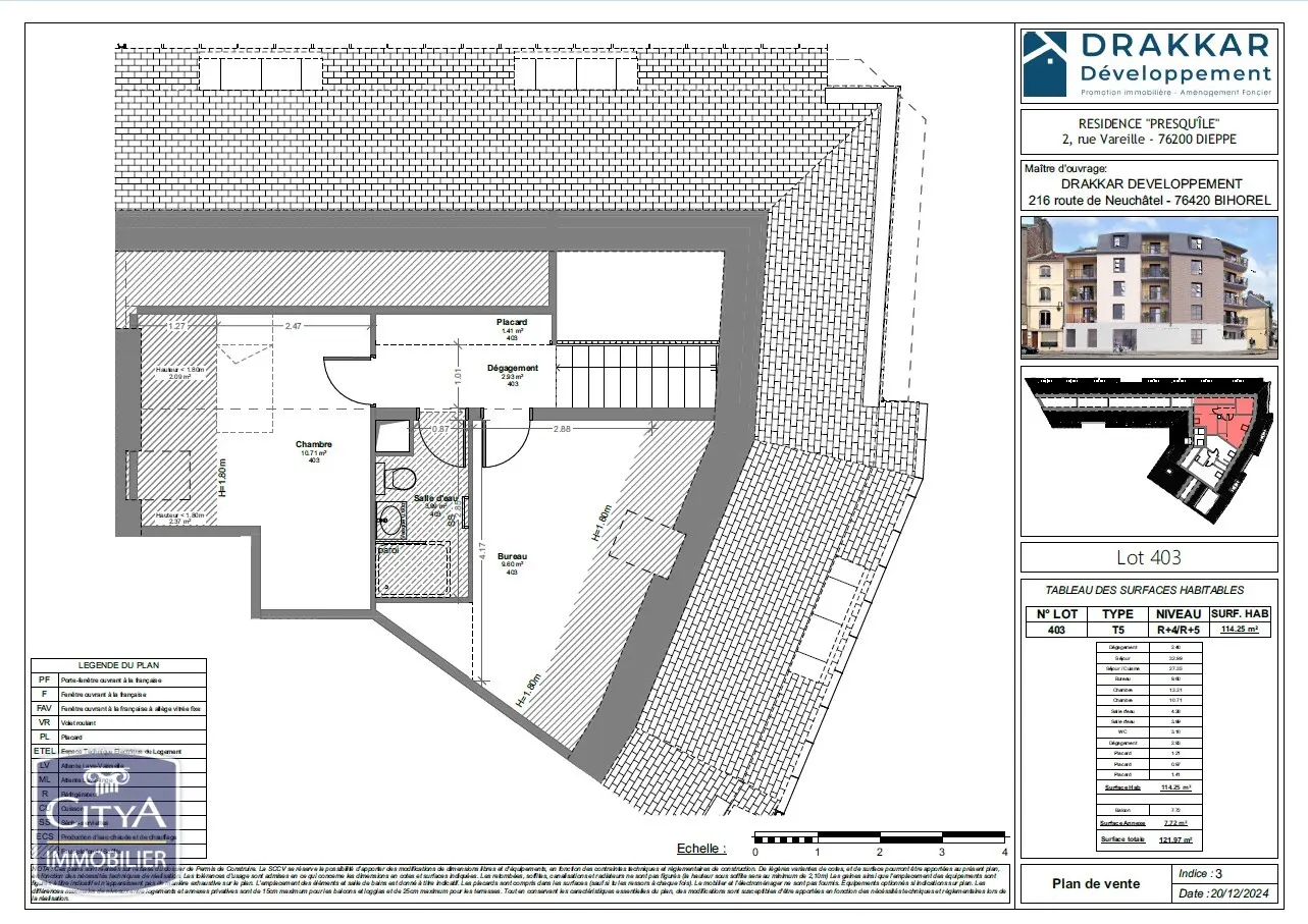 Photo 3 Appartement 5 pièces 114.25m²