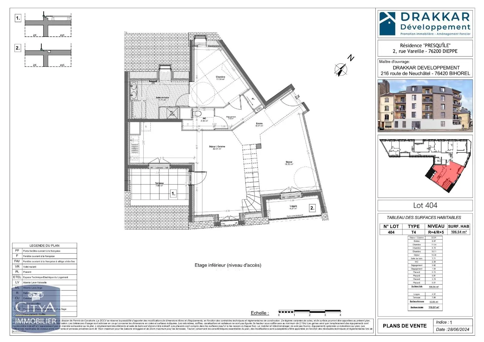 Photo 0 appartement Dieppe