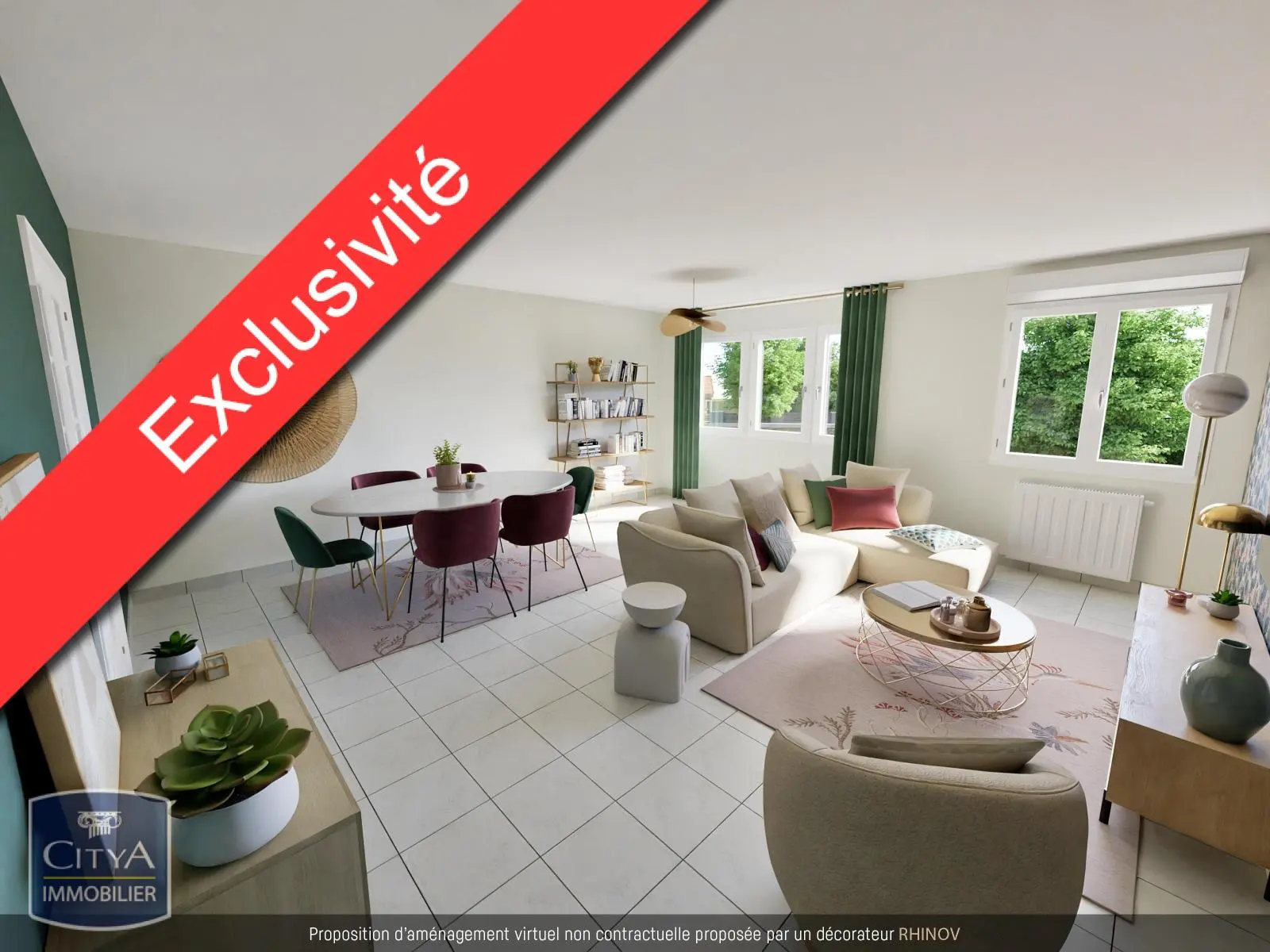 Photo 1 Appartement 4 pièces 95.8m²