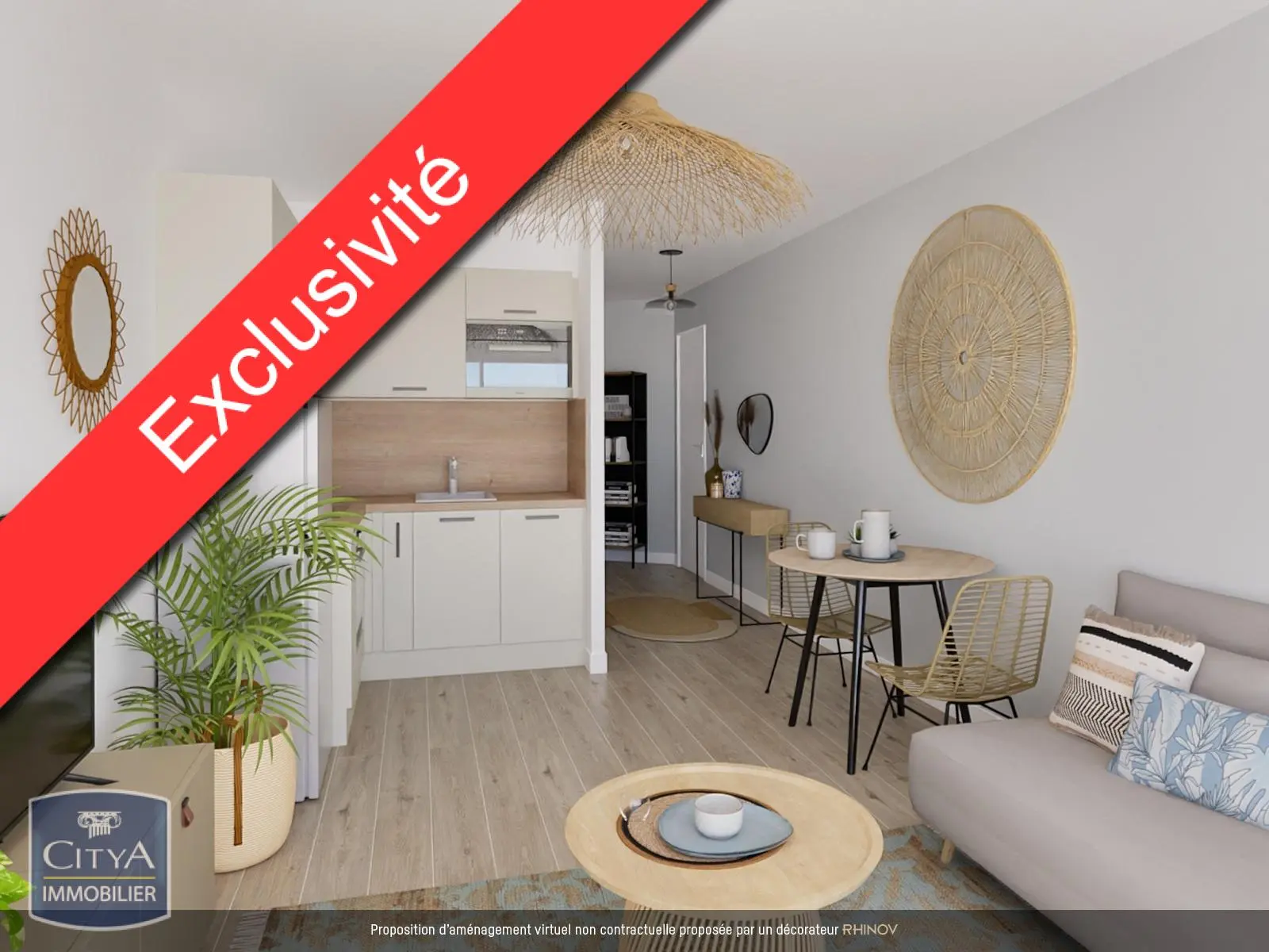 Photo 1 Appartement 1 pièce 23.76m²