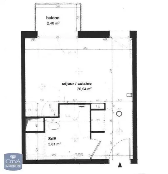 Photo 6 Appartement 1 pièce 25.85m²