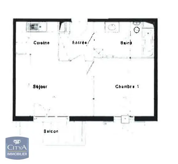 Photo 3 Appartement 2 pièces 42.14m²