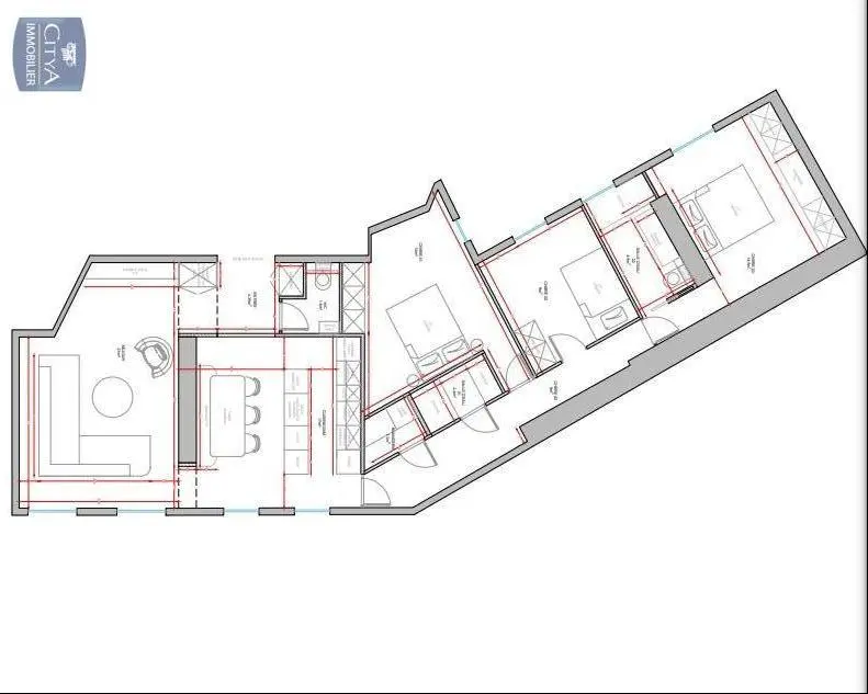 Photo 2 Appartement 5 pièces 121m²