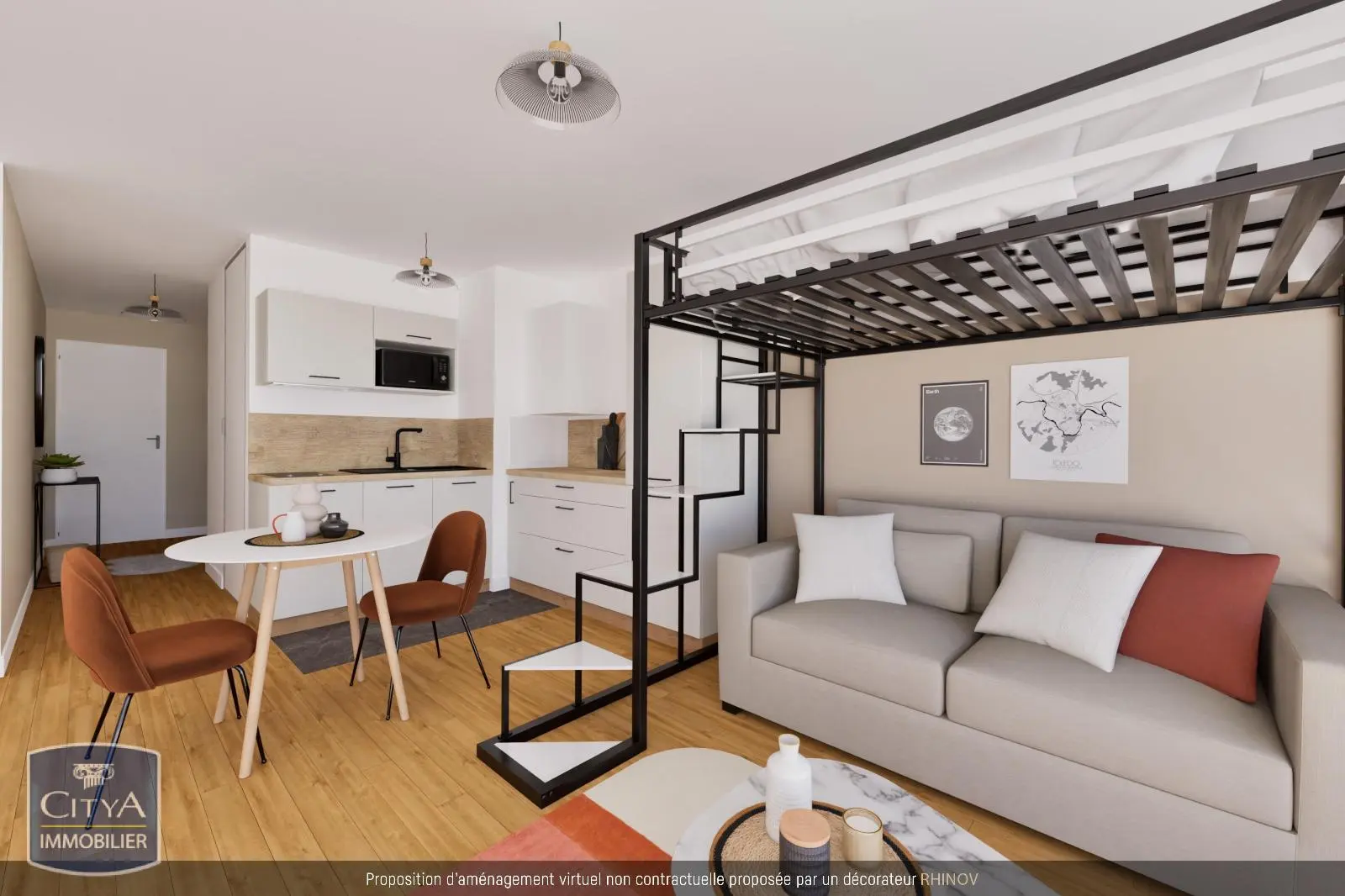 Photo 1 Appartement 1 pièce 28m²