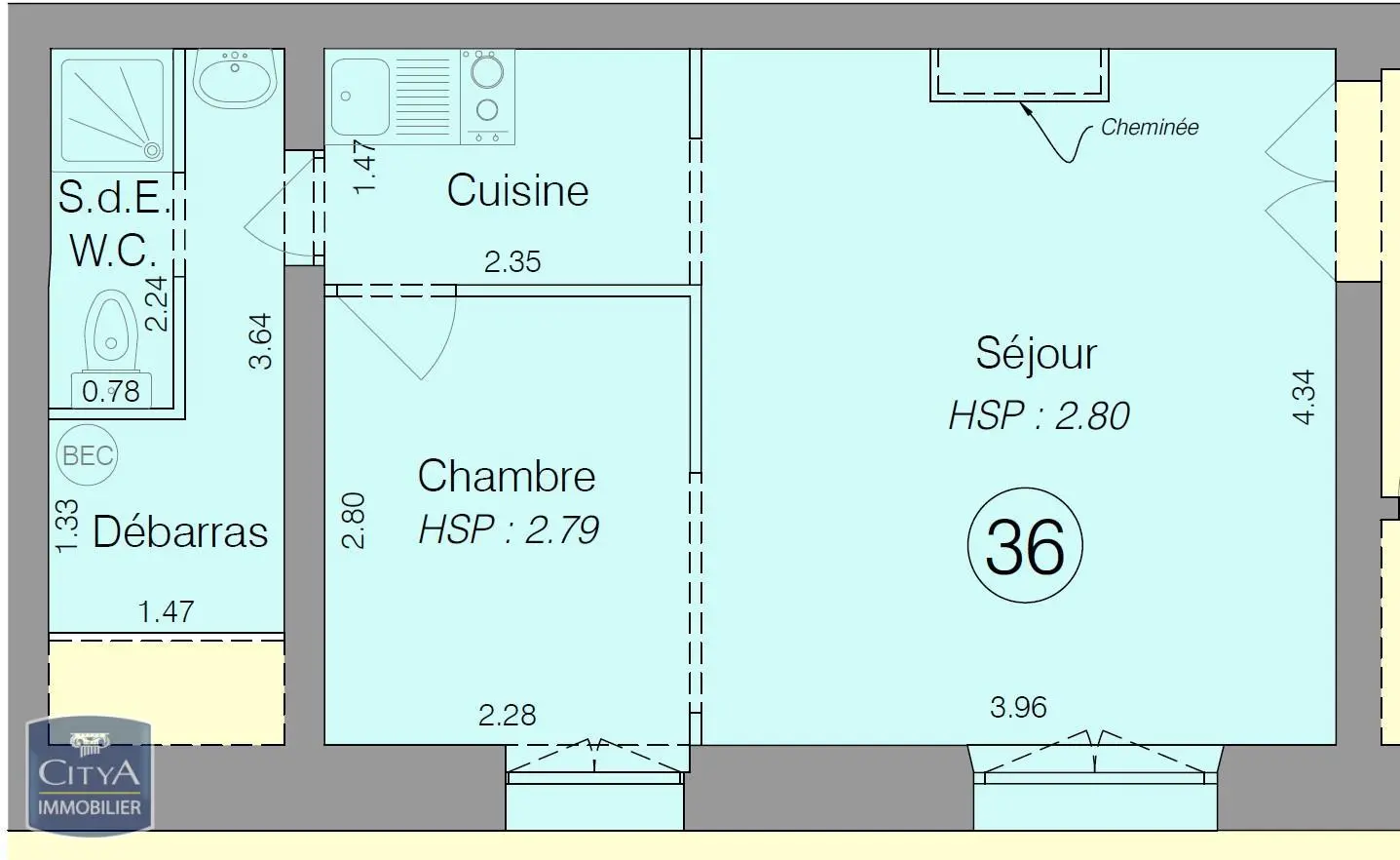 Photo 14 Appartement 2 pièces 32m²