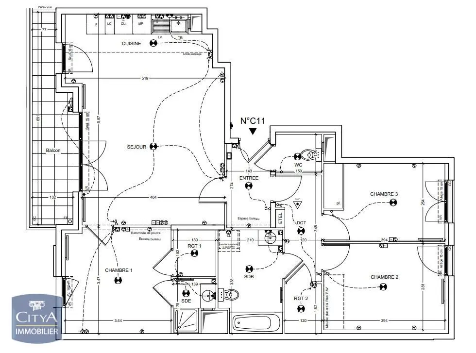 Photo 15 Appartement 4 pièces 87.93m²