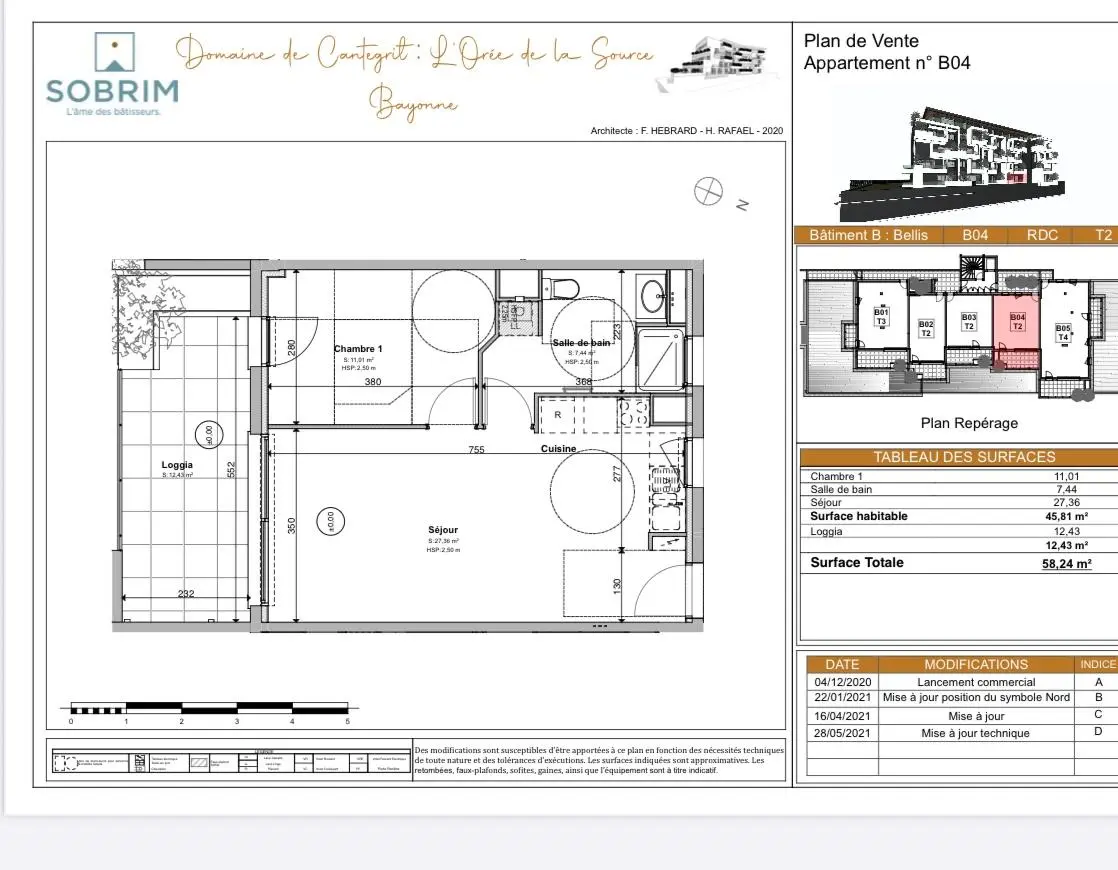 Photo 9 Appartement 2 pièces 45.81m²