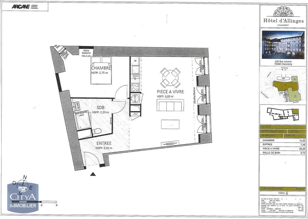 Photo 8 Appartement 2 pièces 53.06m²