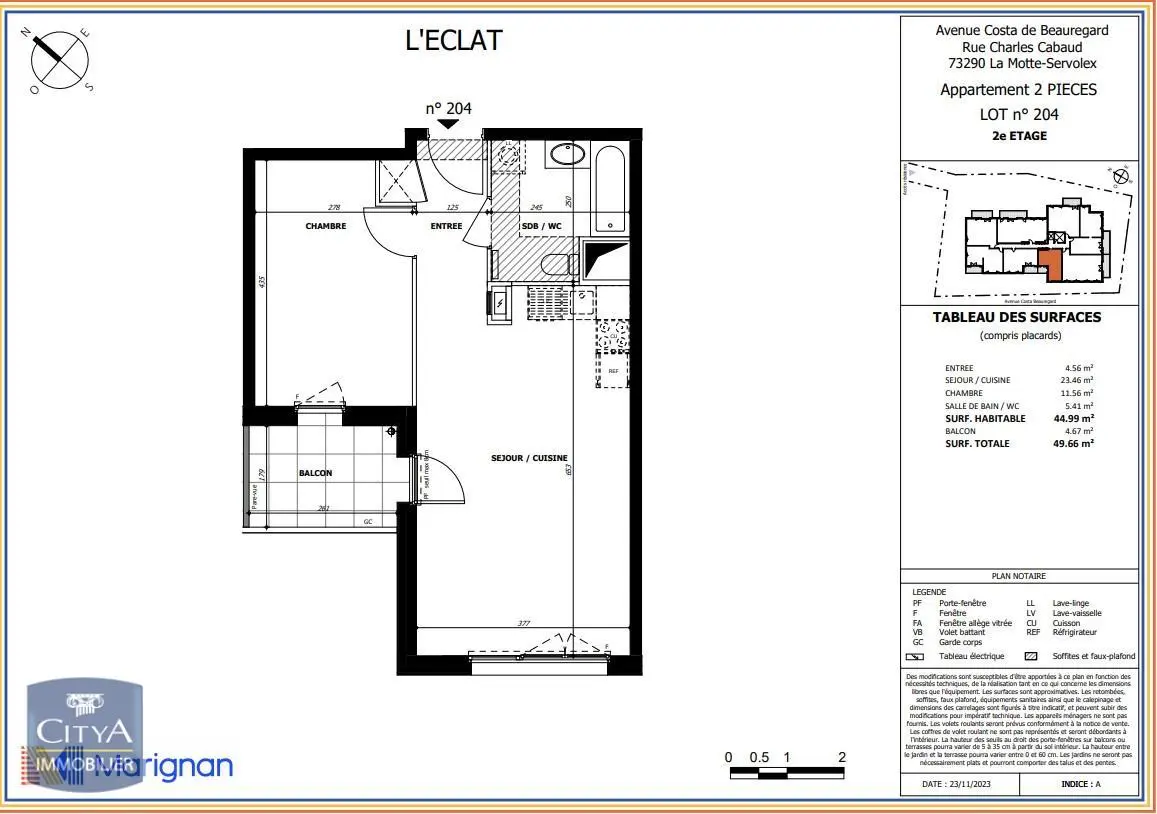 Photo 9 Appartement 2 pièces 44.99m²