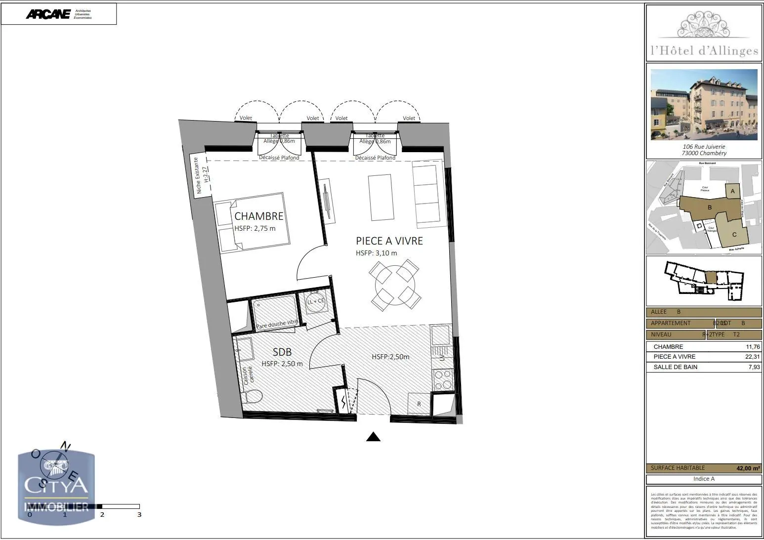 Photo 7 Appartement 2 pièces 41.23m²