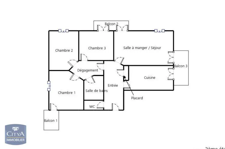 Photo 3 Appartement 4 pièces 82m²