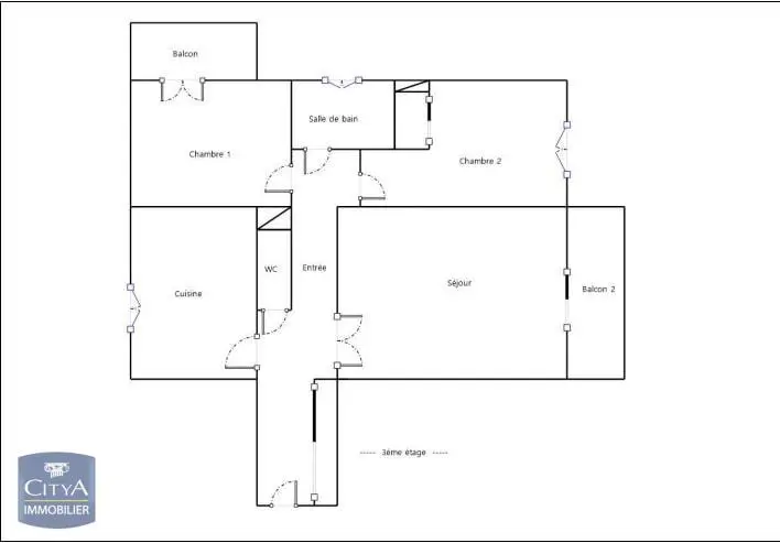Photo 14 Appartement 3 pièces 64.5m²