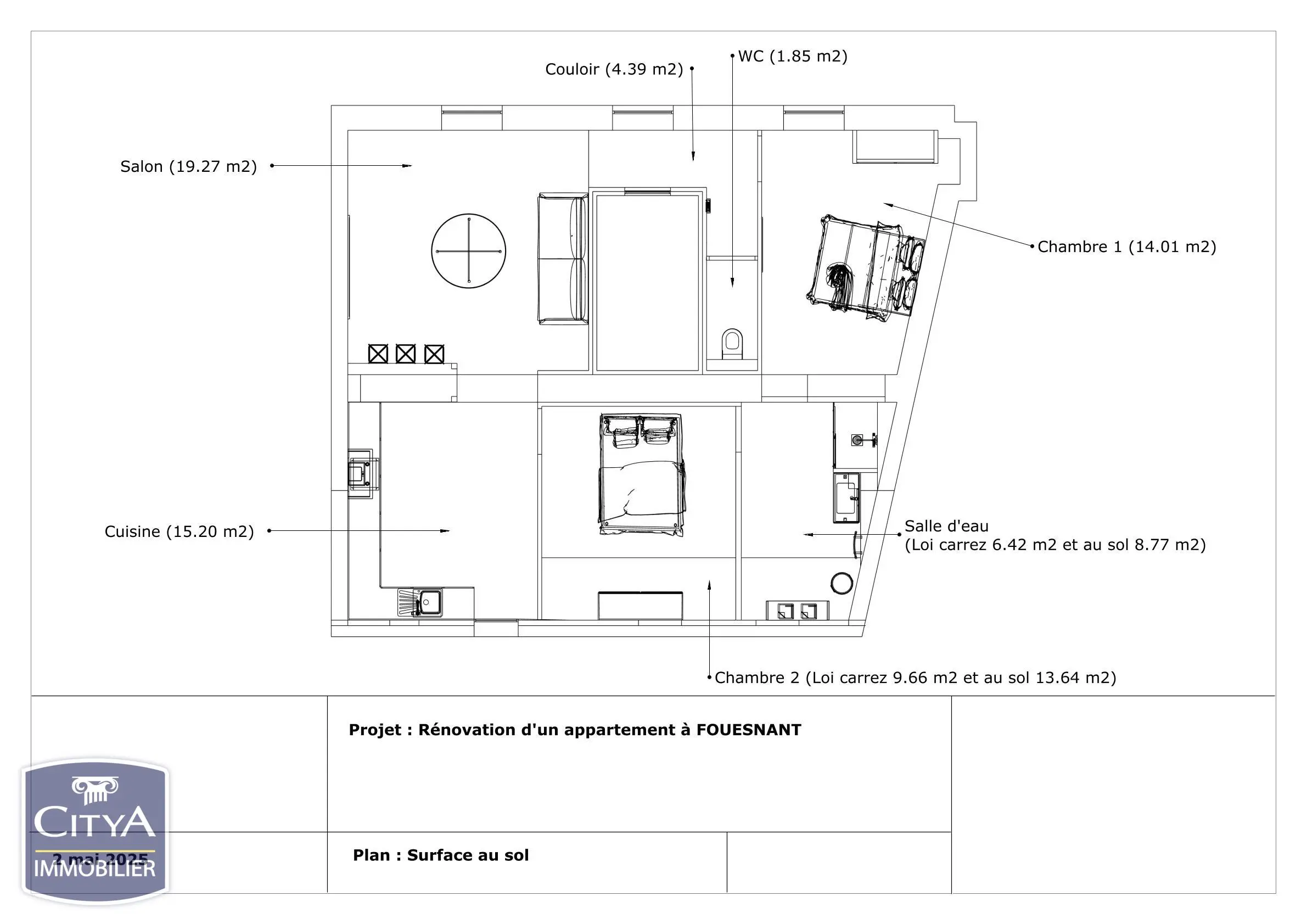 Photo 7 Appartement 3 pièces 70.8m²