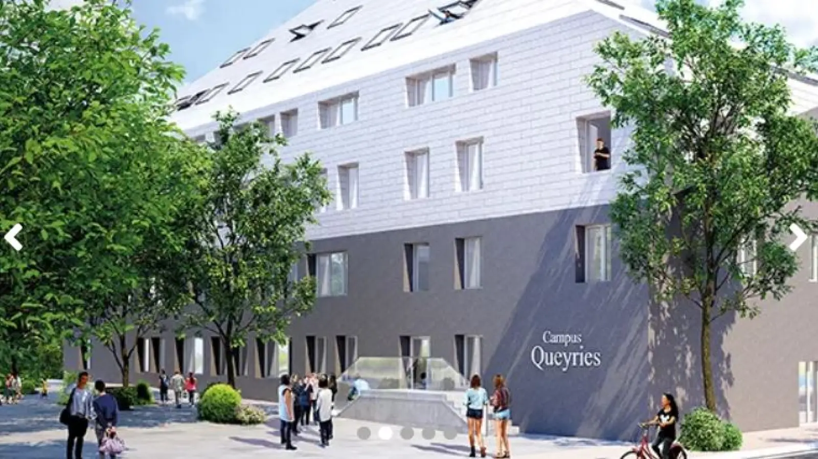 Perspective 0, CAMPUS QUEYRIES A Bordeaux