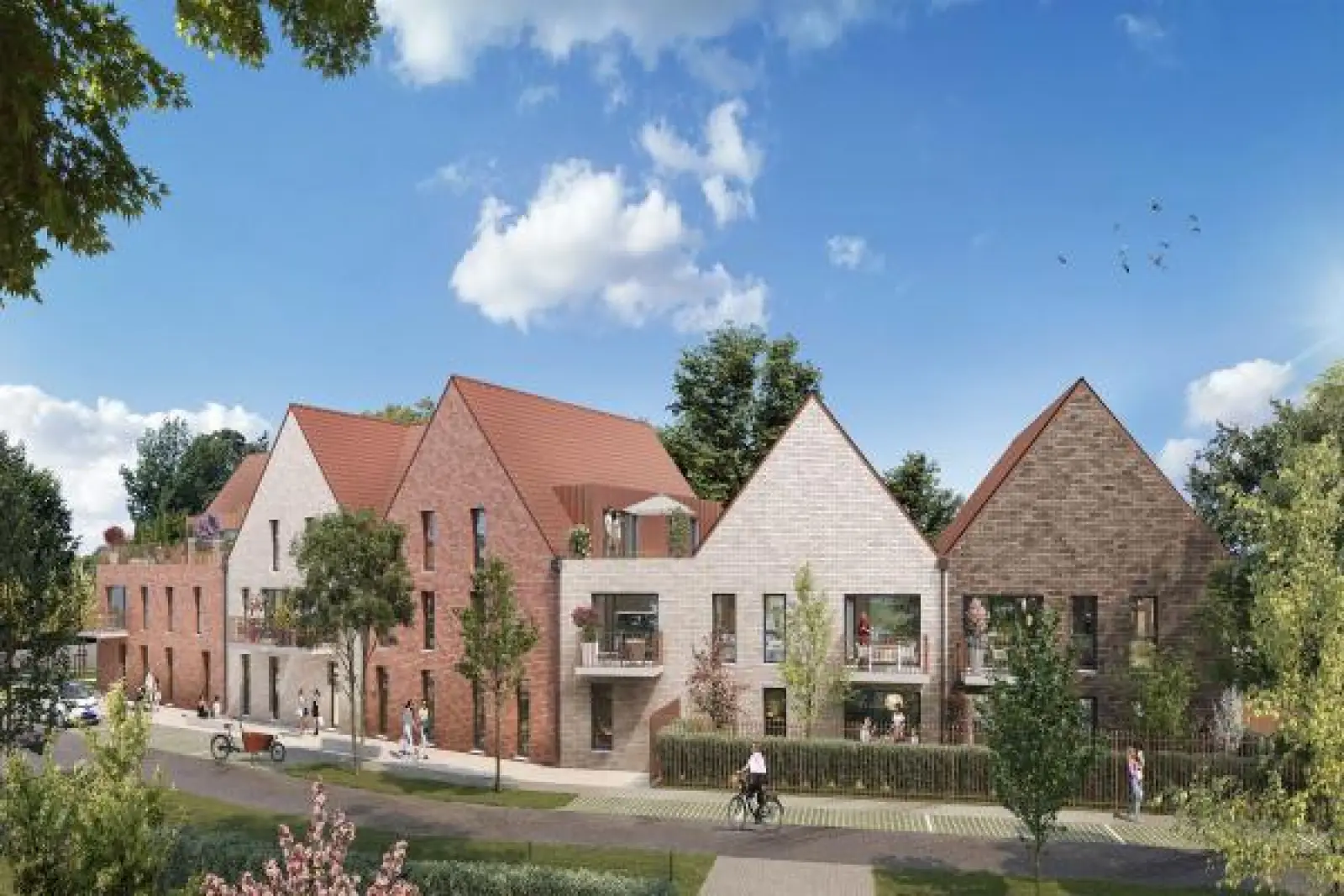 Perspective 0, Le Domaine des Augustins - Appartements Fleurbaix