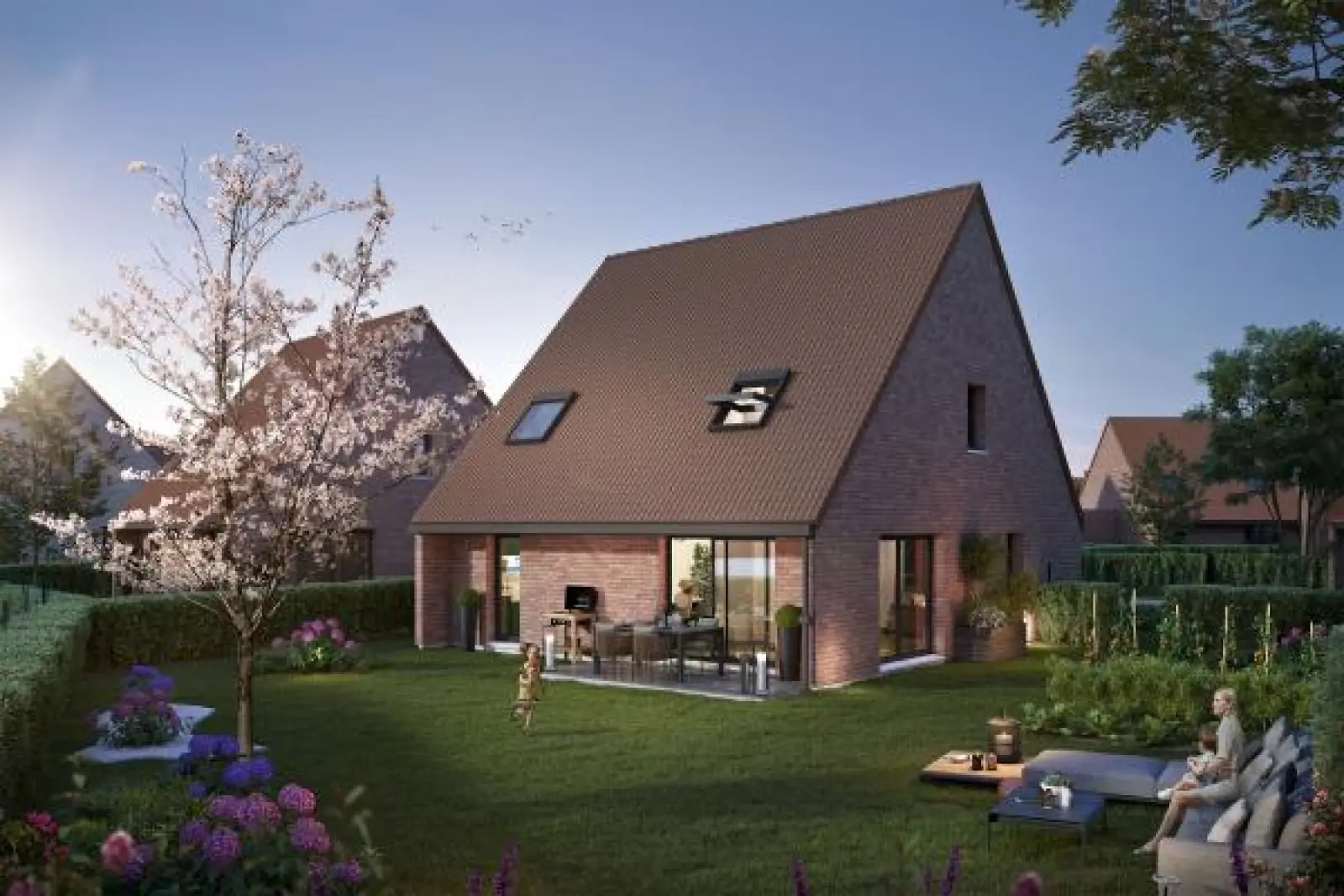 Perspective 0, Le Domaine des Augustins - Maisons Fleurbaix