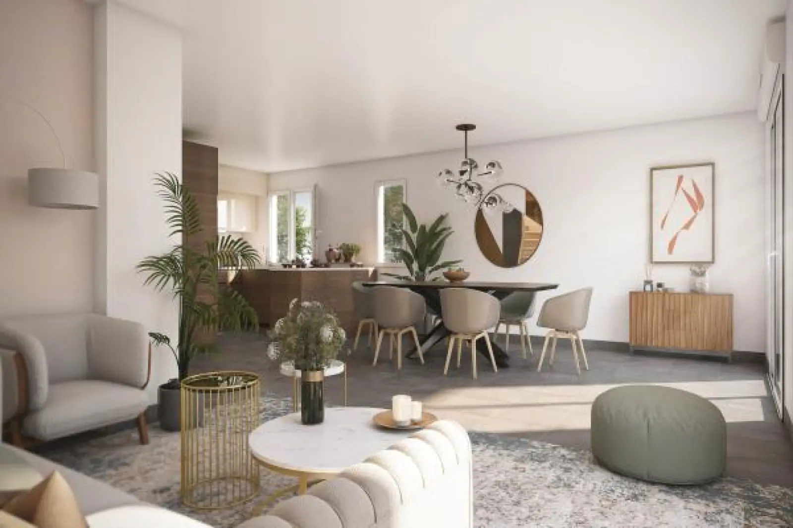 Perspective 0, Villa des Sens Loisin