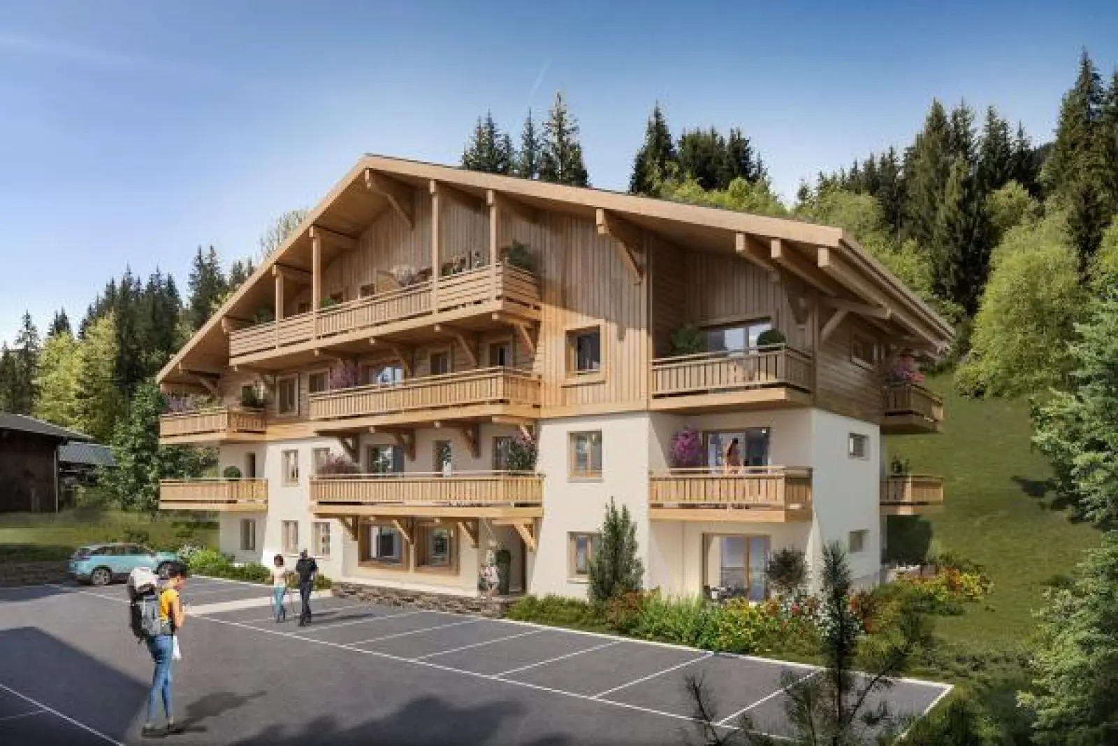 Perspective 0, Les Chalets des Cimes Abondance