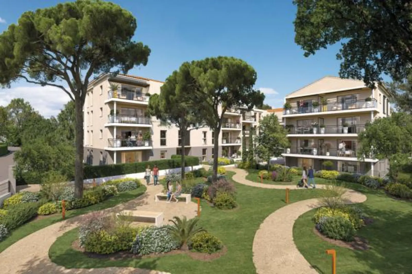 Perspective 0, Les Jardins de Novaia Draguignan