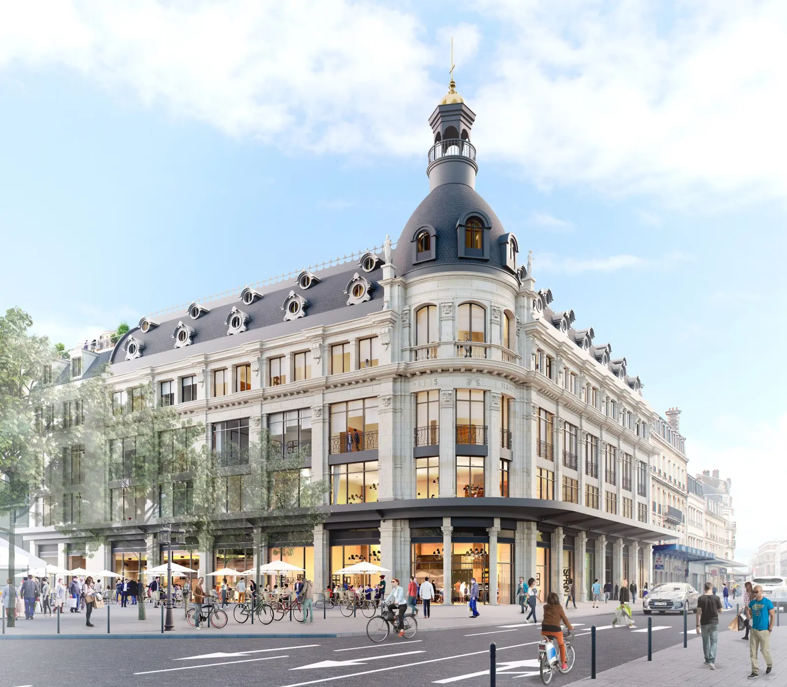 Perspective 0, LES MAGASINS REUNIS Troyes