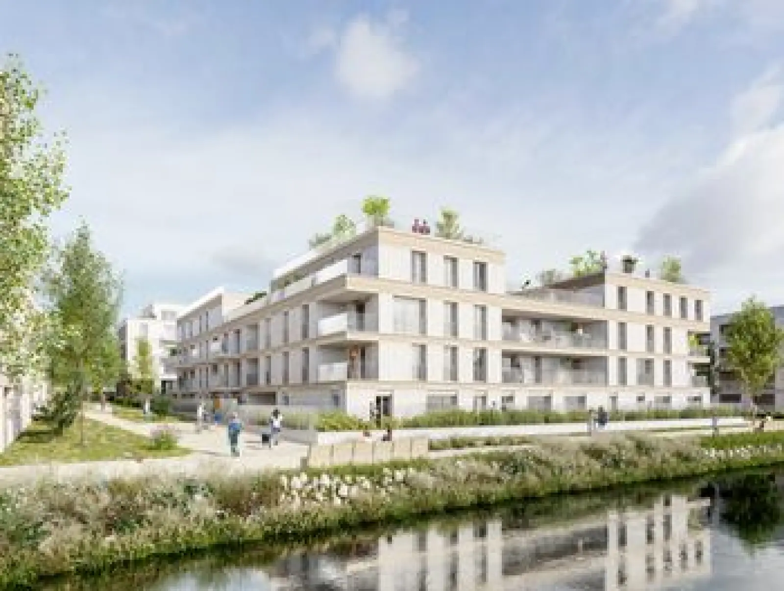 Perspective du programme INTEN'CITY MAISONS