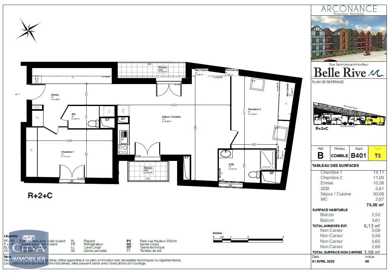 Photo 2 Appartement 30m²