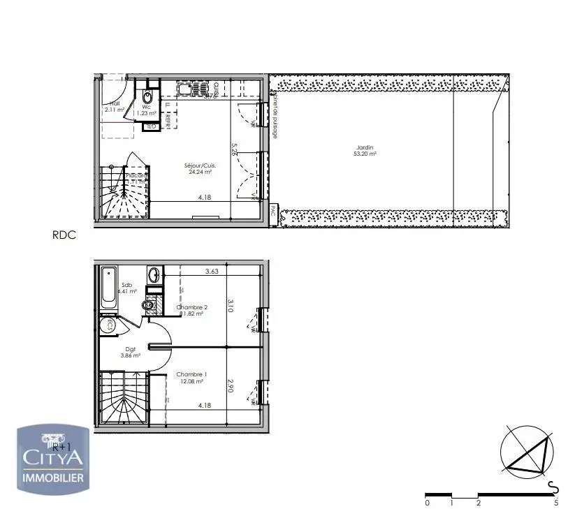 Photo 3 Appartement 3 pièces 60.89m²