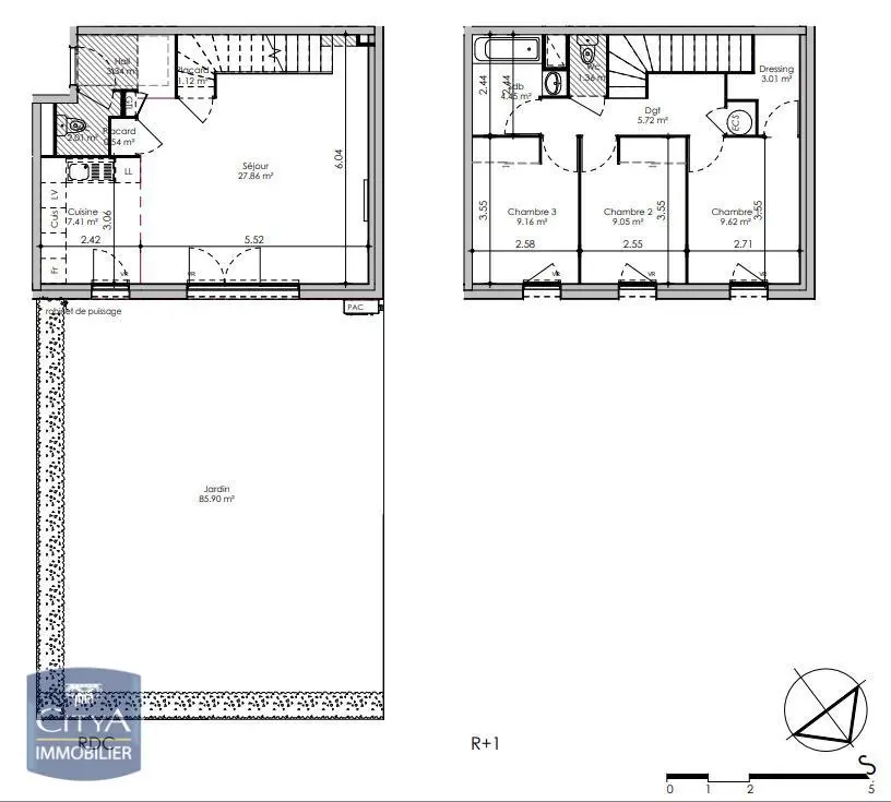 Photo 4 Appartement 3 pièces 60.89m²