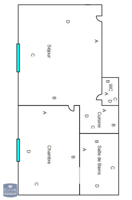 Photo 7 Appartement 2 pièces 31.56m²