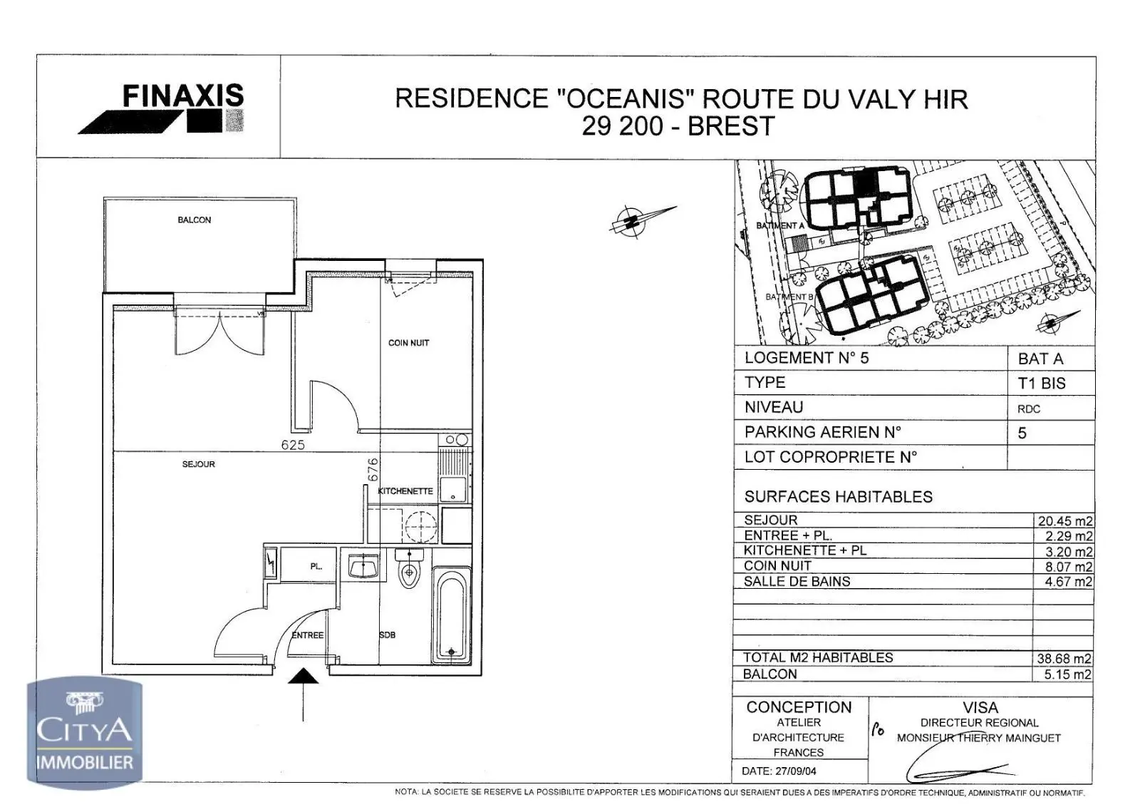 Photo 8 Appartement 1 pièce 38.68m²