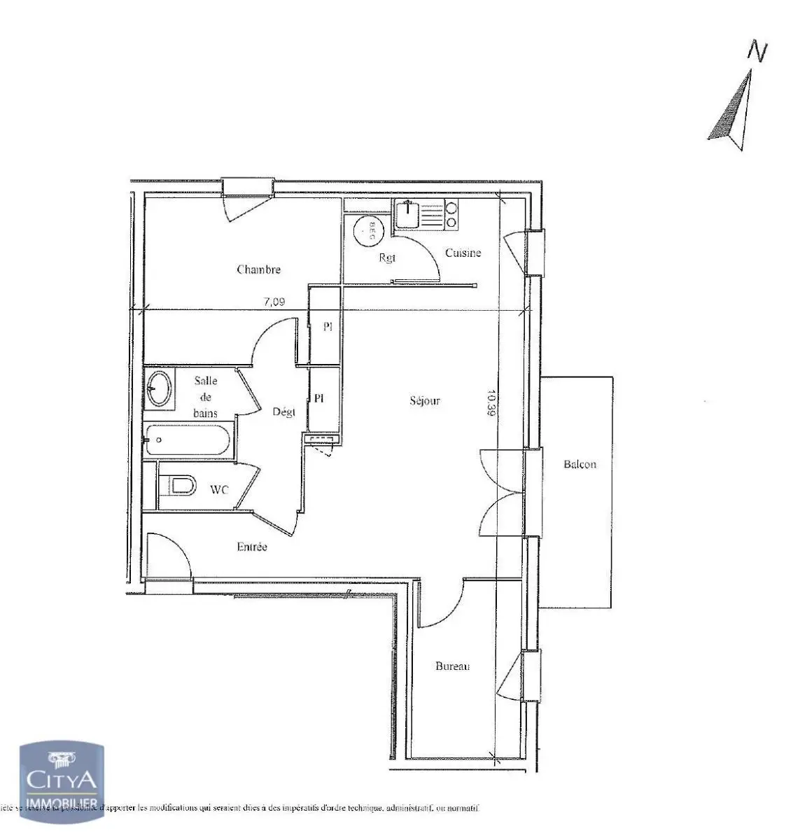 Photo 8 Appartement 2 pièces 55.9m²