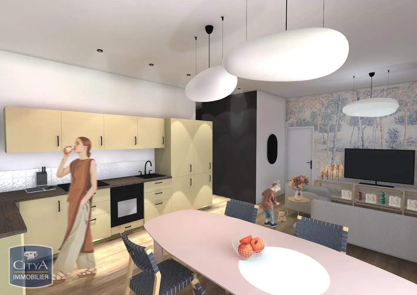 Photo 2 Appartement 3 pièces 74m²